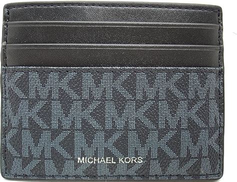 Michael Kors Men's Cooper Tall Card Case Wallet (Admiral Blue)